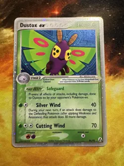 Pokemon Dustox ex Ultra Rare Legend Maker 86/92 Near Mint Card - Image 4