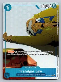 Trafalgar Law - ST03-008 C - GC01 Alt Art Parallel Promo One Piece Card Game T1 - Image 1