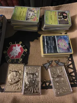 Pokemon Trading Cards Assorted Collection Lot Of 500+ 58 unopened booster packs - Image 2