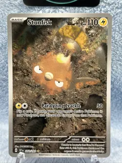 Stunfisk 202/191 Illustration Rare Surging Sparks Pokemon Card - Image 2