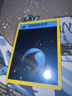 Pokemon Card - Water Energy (WotC 2002 Energize League Promo) Reverse Holo LP - Image 4