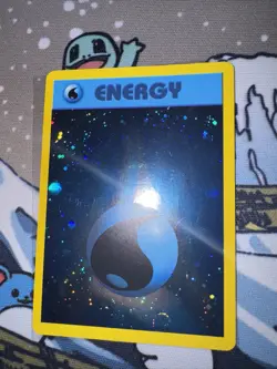 Pokemon Card - Water Energy (WotC 2002 Energize League Promo) Reverse Holo LP - Image 5