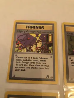 Lot Of 4 Team Rocket Set Pokemon Cards plus 1 energy card - Image 4