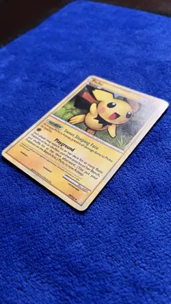 Pichu 28/123 HeartGold & SoulSilver 2010 Regular Card Pokemon TCG - Image 4