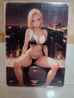 Dragon Ball Z Anime Waifu Sexy Goddess Doujin Lewd Card - Image 1