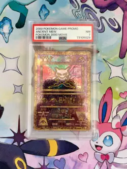 PSA 7 Ancient Mew Promo Black Star The Movie 2000 Pokemon Card - Image 1