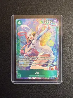 Uta (Alt Art) OP13-023 SR Carrying on His Will - ONE PIECE Card Game ENGLISH - Image 1