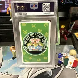 1996 POKEMON GREEN PLAYING CARDS RED JACK OF SPADES PSA 7 NM POKER - Image 2