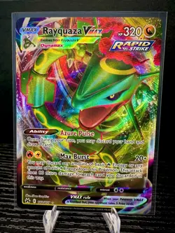 Rayquaza VMAX Ultra Rare 102/159 Sword & Shield Crown Zenith Pokemon TCG Card NM - Image 1