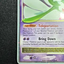 Pokemon Cards: Secret Wonders Rare Holo: Gardevoir Lv. X 131/132 NM - Image 2