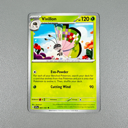 Pokemon TCG Card - Vivillon 7/191 Uncommon | 2024 Surging Sparks | NM/Mint - Image 2