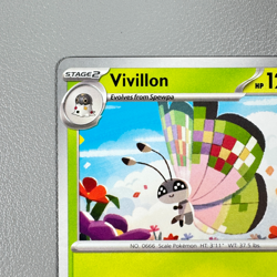 Pokemon TCG Card - Vivillon 7/191 Uncommon | 2024 Surging Sparks | NM/Mint - Image 3