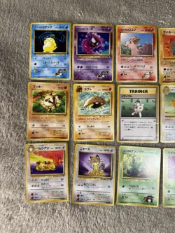 Pokemon Vintage Wizards Of The Coast Japanese Pocket Monsters Lot Of 34 Cards - Image 2