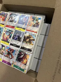 4500 + One Piece Cards 22 lbs Bulk Lot OP TCG CCG English Large Flat Rate Box NM - Image 2