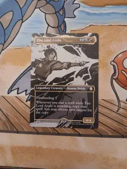 Fire Lord Azula Borderless 0313 Non Foil Rare MTG Avatar The Last Airbender - Image 1