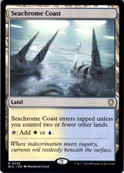 MTG Seachrome Coast (328) | NM | Commander: Bloomburrow {BLC} - Image 1