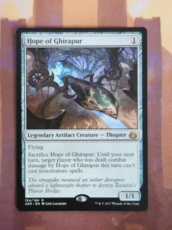 Hope of Ghirapur, Aether Revolt, MTG - NM/M - Image 1