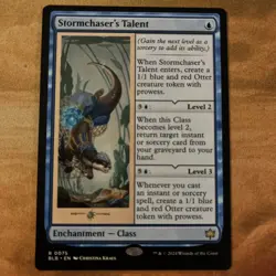Stormchaser's Talent Bloomburrow Regular MTG Magic the Gathering - Image 1