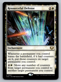 Resourceful Defense R 0067 Edge of Eternities Regular - Image 1