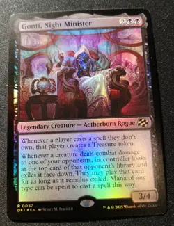 Gonti, Night Minister - Foil - DFT - MTG - NM - EN - 0087 - Image 1