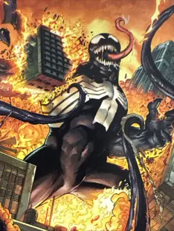 MTG Magic Secret Lair Spider-Man Venom Unleashed (Colors) Rainbow Foil SEALED - Image 3