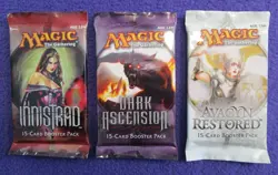 MTG: Magic the Gathering Innistrad Block Booster Packs - Lot of 3 Sealed Packs - Image 2