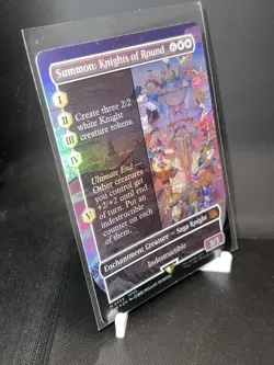 Summon: Knights of Round (Borderless) Final Fantasy Foil - Image 4