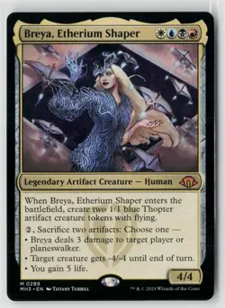 MTG Modern Horizons 3 Breya, Etherium Shaper x1 NM Mythic - Image 1