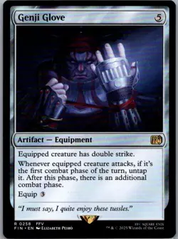 #258 Genji Glove FINAL FANTASY Rare - Image 1