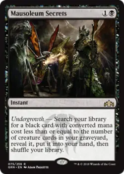 Mausoleum Secrets - Guilds of Ravnica #075/259 MTG Magic The Gathering - Image 1