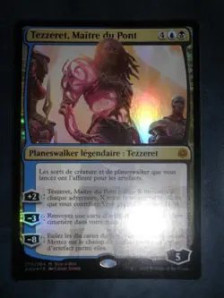 mtg magic tezzeret, master of the bridge FOIL FRENCH vf fr maitre du pont bab - Image 2