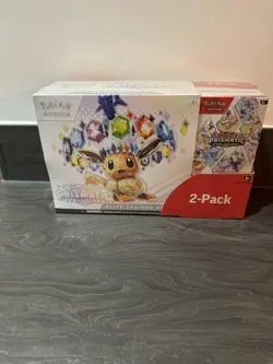 Pokemon TCG Prismatic Evolutions Costco ETB with Booster Bundle New and Sealed - Image 1