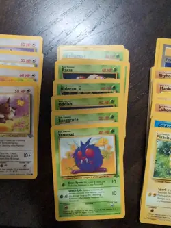 Pokemon Jungle Set Unlimited Commons And Uncommons LP To MP Bulk Lot - Image 3