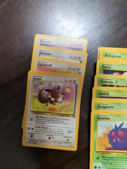 Pokemon Jungle Set Unlimited Commons And Uncommons LP To MP Bulk Lot - Image 4