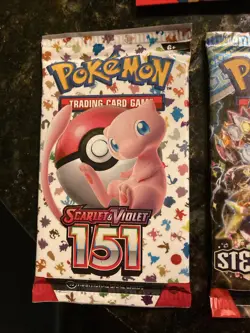 pokemon 6 pack Lot W/ 151, PFlames, Stellar Crown, etc ALL SEALED/NEW - Image 2