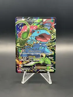 Venusaur EX XY123 Full Art Holo Black Star Promo Pokemon TCG (LP) - Image 1