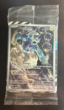SEALED Thundurus - 209 (Pokemon Center Exclusive) 209 Sv: Scarlet & Violet Promo - Image 1