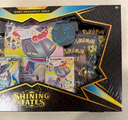 POKEMON SHINING FATES SHINY DRAGAPULT VMAX PREMIUM COLLECTION FACTORY SEALED B - Image 3