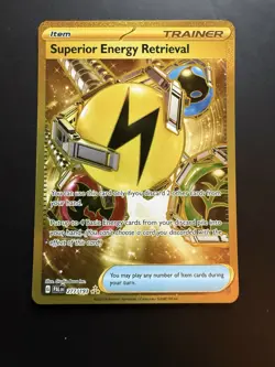 Pokemon - Superior Energy Retrieval 277/193 - SV Paldea Evolved - Secret RARE NM - Image 1