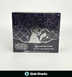 POKEMON CENTER SCARLET & VIOLET PALDEAN FATES SEALED ELITE TRAINER BOX ETB - Image 1