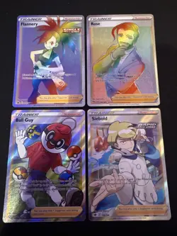 Pokemon Trainer Lot Of 4 *Rainbow* - Image 1