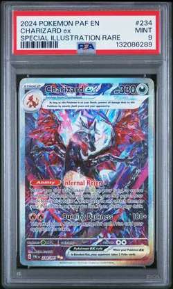 CHARIZARD EX Paldean Fates Special Illustration Rare #234 PSA 9 Pokemon - Image 1