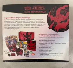 2022 POKEMON ASTRAL RADIANCE ELITE TRAINER BOX ETB FACTORY SEALED - Image 3