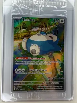 Snorlax 051 Pokemon Center Promo ETB Exclusive SV Scarlet Violet SEALED US USA - Image 1