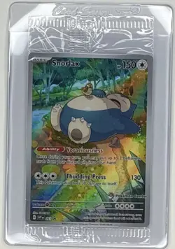Snorlax 051 Pokemon Center Promo ETB Exclusive SV Scarlet Violet SEALED US USA - Image 2