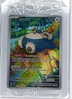 Snorlax 051 Pokemon Center Promo ETB Exclusive SV Scarlet Violet SEALED US USA - Image 3