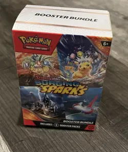 NEW Sealed Pokemon TCG Scarlet & Violet Surging Sparks Booster Bundle - Image 1
