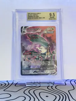 Rayquaza VMAX TG20/TG30 GRADED Pokemon Card Silver Tempest BGS 9.5 GEM MINT - Image 3