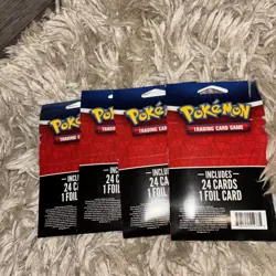 Lot of 5 Pokemon TCG Mystery Pack with 1 Foil Card Guaranteed 2024 Sealed - Image 2
