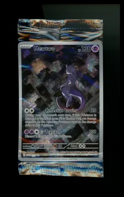 #2 Mewtwo 052 Black Star Promo 151 UPC SVP SEALED Promo Pokemon Card TCG - Image 1